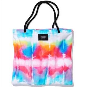 New VS Pink Packable Towel Tote Travel Bag